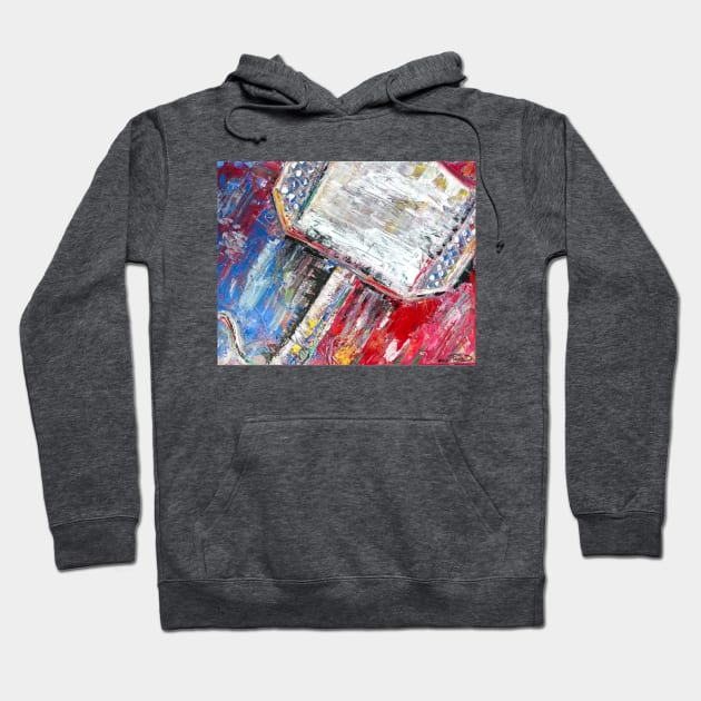 Mjolnir in Abstract Hoodie by PriscillaDodrill